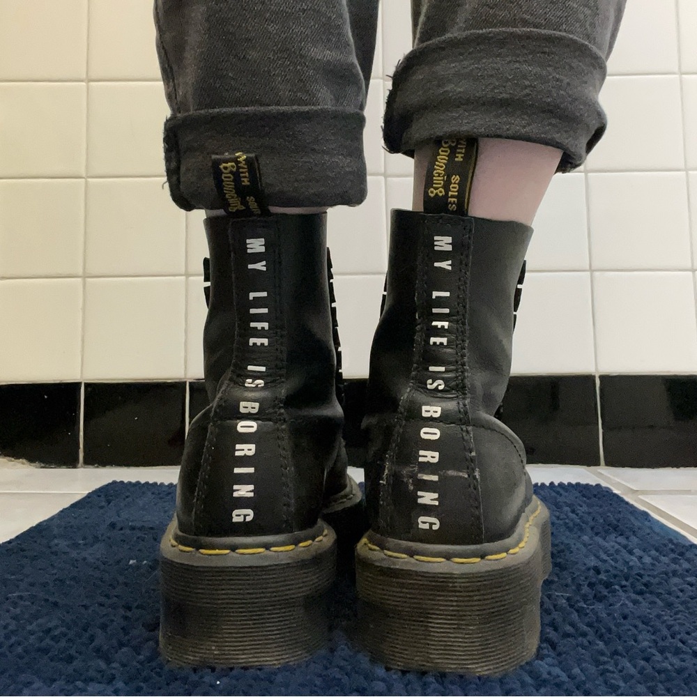 LAZY OAFxDOC MARTENS Collab US 7W Boots